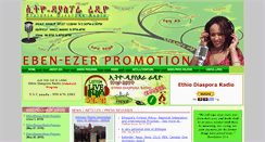 Desktop Screenshot of ethiodiasporaradio.com